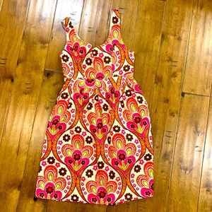 DEJAVU SUN DRESS vintage style lined